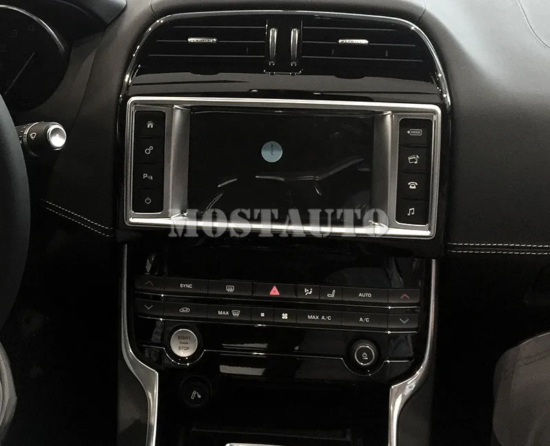 Для Jaguar XE X760 внутренняя центральная консоль GPS навигационная накладка 2015-2018 1 шт |