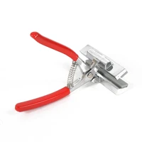 12cm oil painting pliers with red grasp stretch tighten canvas clamp pliers for advertising printing canvas painting