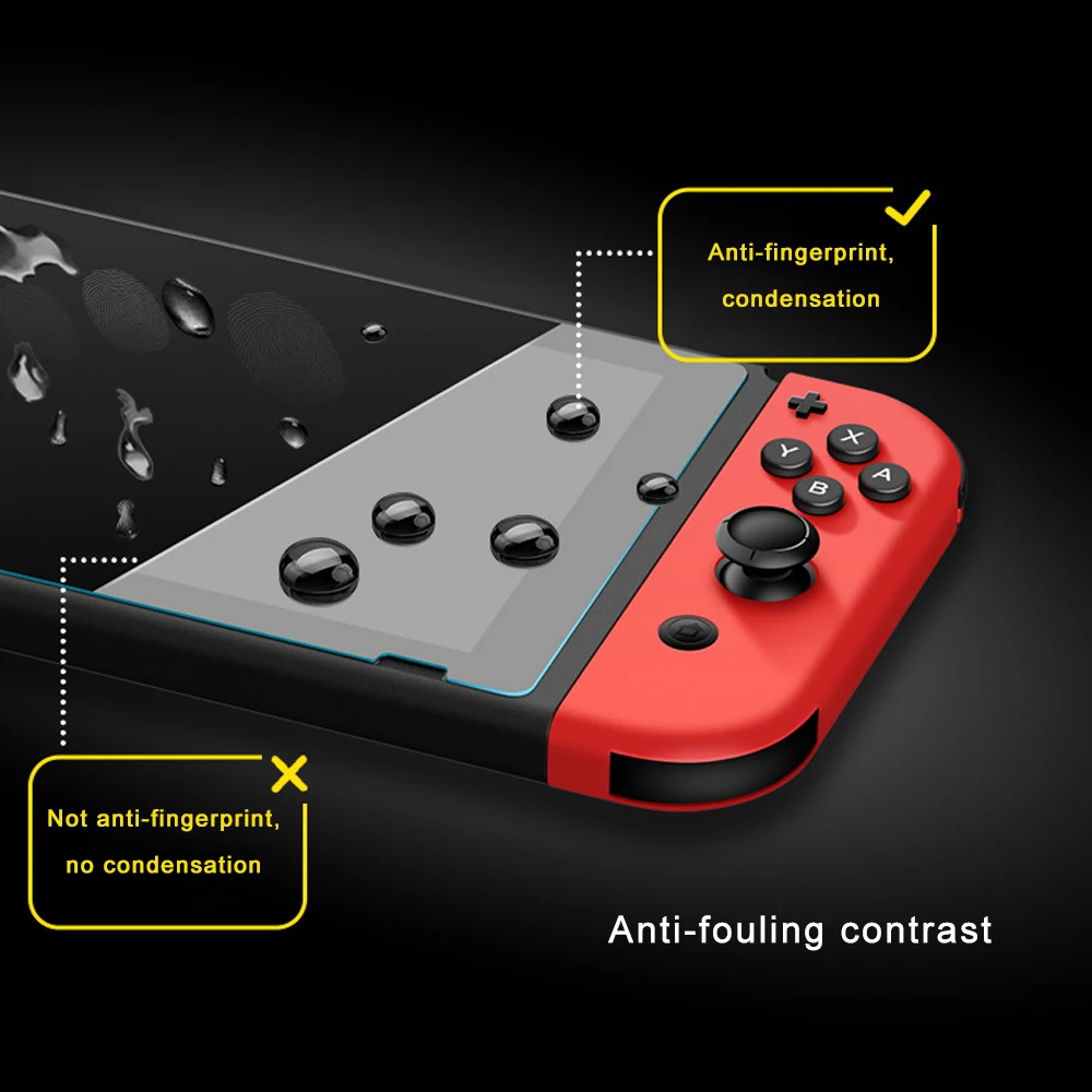 

2PCS For Nintend Switch Screen Protector Tempered Glass Screen Protector Film For Nintendo Switch Verre Tremp Glass Accessories