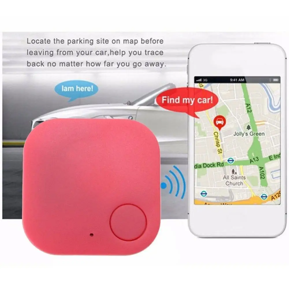 new mini tracking device tag key child finder pet tracker location bluetooth tracker smart tracker vehicle anti lost free global shipping