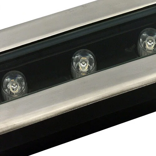 

Stainless Steel 1m DMX Controllable 24W In Ground Led Linear Light Underground Light