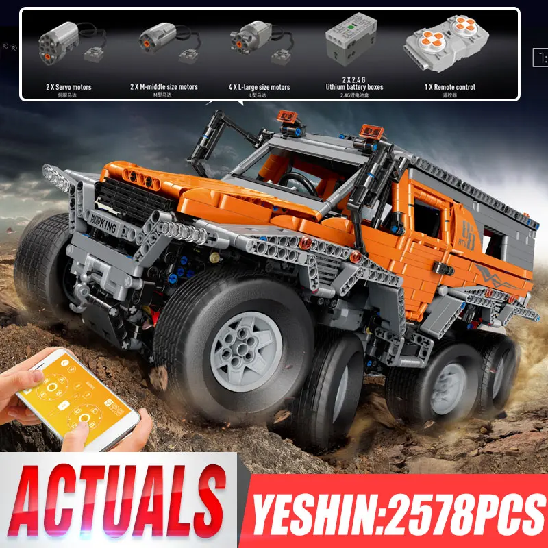 DHL 23011 23011B 2959 шт Technic серия Выкл-модель дорожного транспортного средства строительные наборы блоки Развивающие кирпичи рождественские детские игрушки подарок