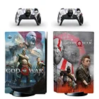 Наклейка God of War PS5, Виниловая наклейка для консоли PlayStation 5 и контроллеров
