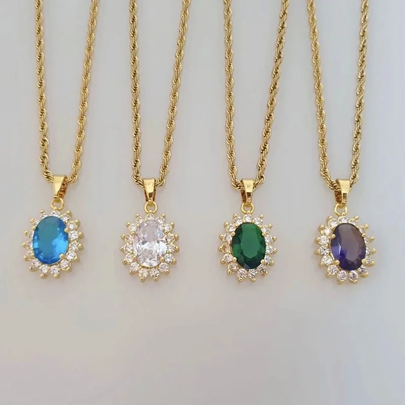 YC-UPGO Vintage Colorful Necklace For Women Retro Red Crystal Round Shape Pearl Choker Necklaces Gifts Jewelry | Украшения и