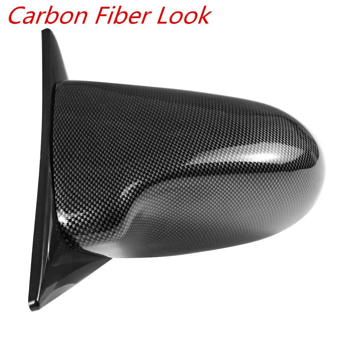 Carbon Fiber Look 2 шт ручное регулируемое зеркало заднего вида для Honda Civic 4Dr Sedan 1992-1995 Автомобильное зеркало заднего вида - Цвет: Carbon Fiber Look