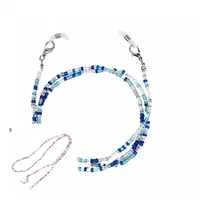 eyeglass strap beautiful necklace colorful beaded hanging face cover chain holder eyeglass chain sunglasses chain