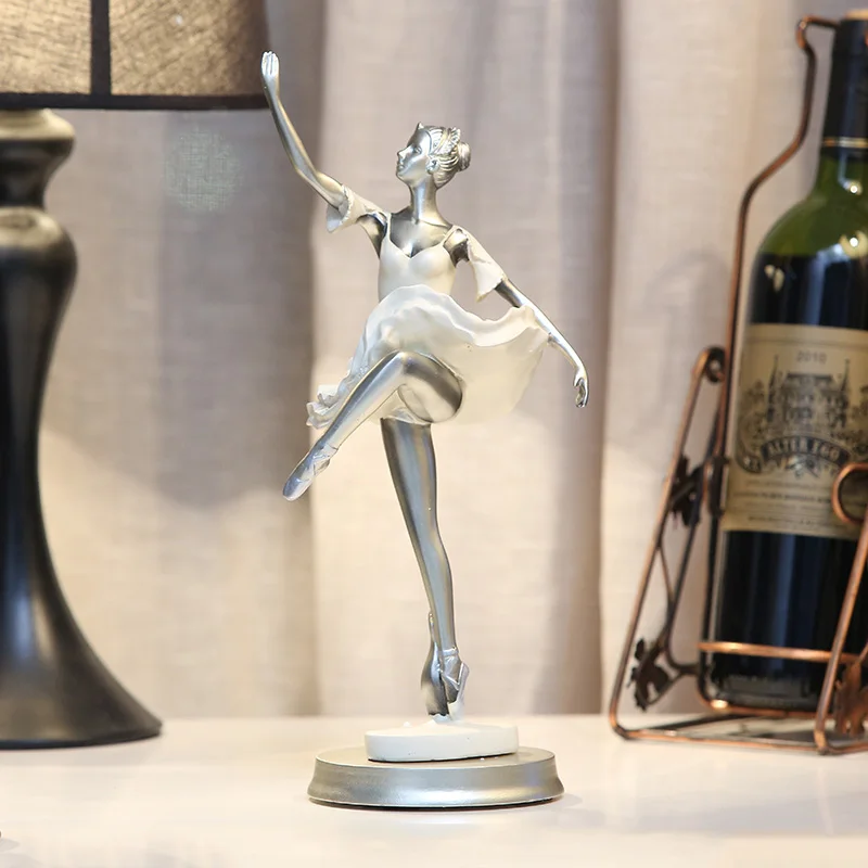 Европейские искусственные полимерные украшения статуэтка для домашнего