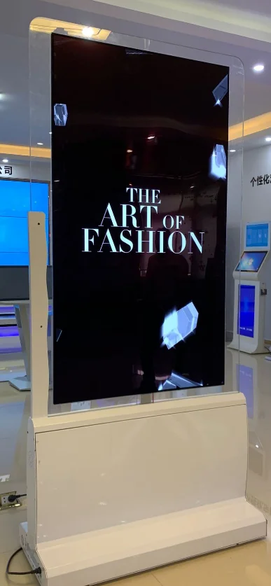 55 &quotдюймовый двухсторонний рекламный oled дисплей FHD цифровой вывеска для