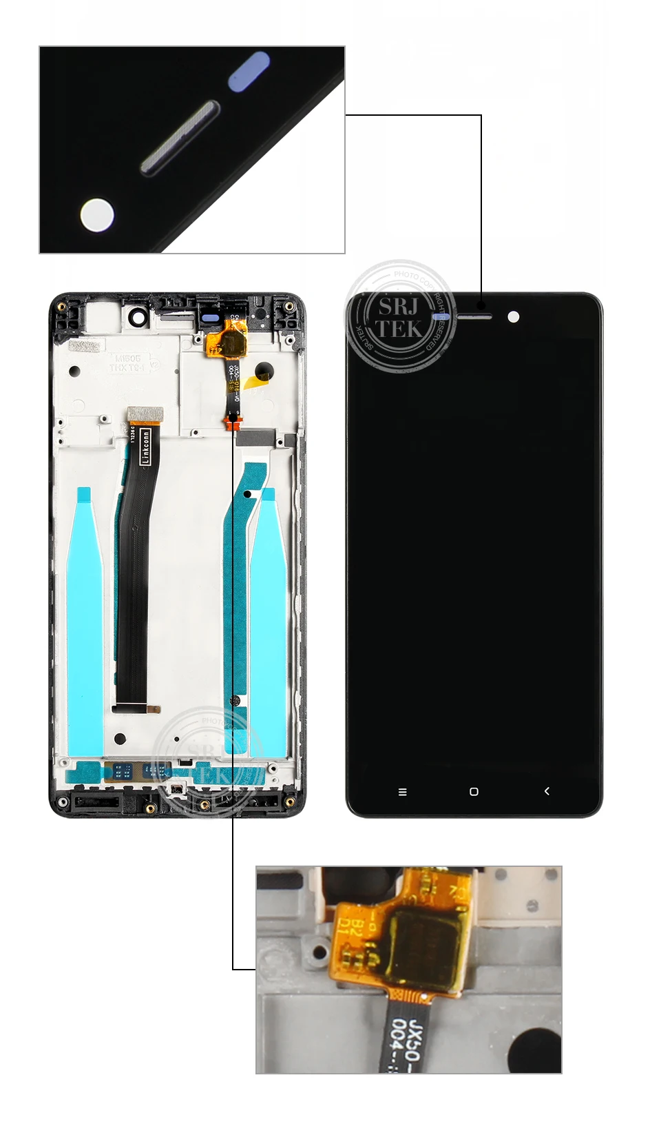 ЖК-дисплей для XIAOMI Redmi 3S ЖК-дисплей сенсорный экран Рамка Замена для XIAOMI Redmi 3 ЖК-дисплей Redmi 3X3 Pro S ЖК-дисплей