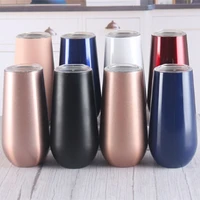 flask beer thermos with vacuum flute insulated swig stainless lids wine swig champagne 6ozchristmas stemless thermos cup tumbler