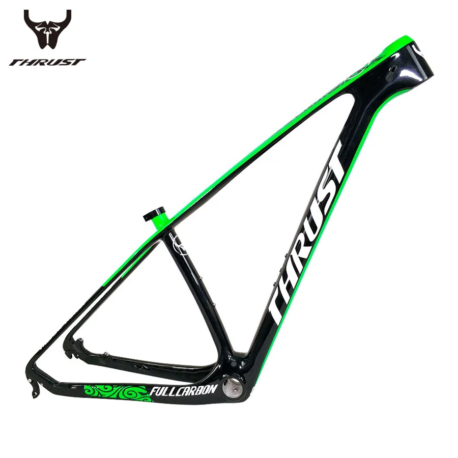 THUST карбоновая mtb рама 29er карбоновая рама для горного велосипеда 15 17 19 T1000 Китай ДЕШЕВАЯ карбоновая рама mtb BB30 BSA 4 цвета - Цвет: a