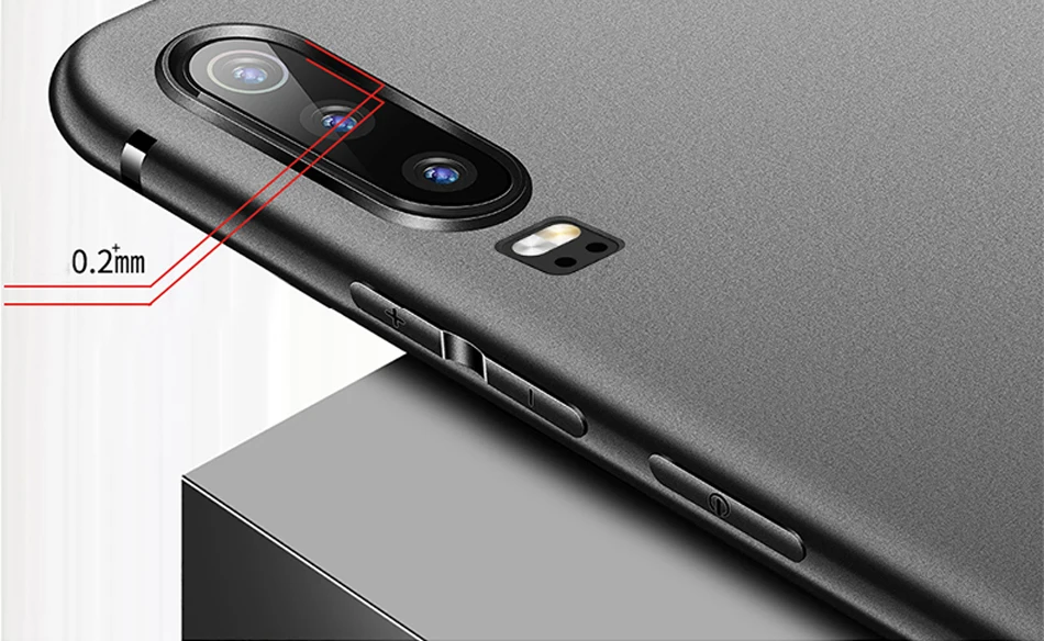 CAPSSICUM Ультратонкий Мягкий матовый чехол для huawei P30 P30 PRO Lite чехол s TPU Гибкая тонкая гелевая задняя крышка