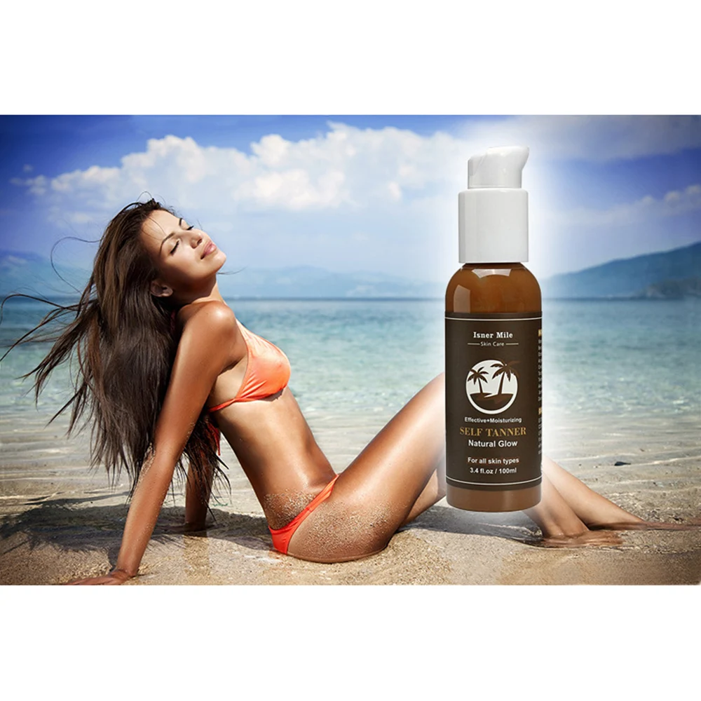 Новинка крем для загара цвета бронзового дневной натуральный бронзер