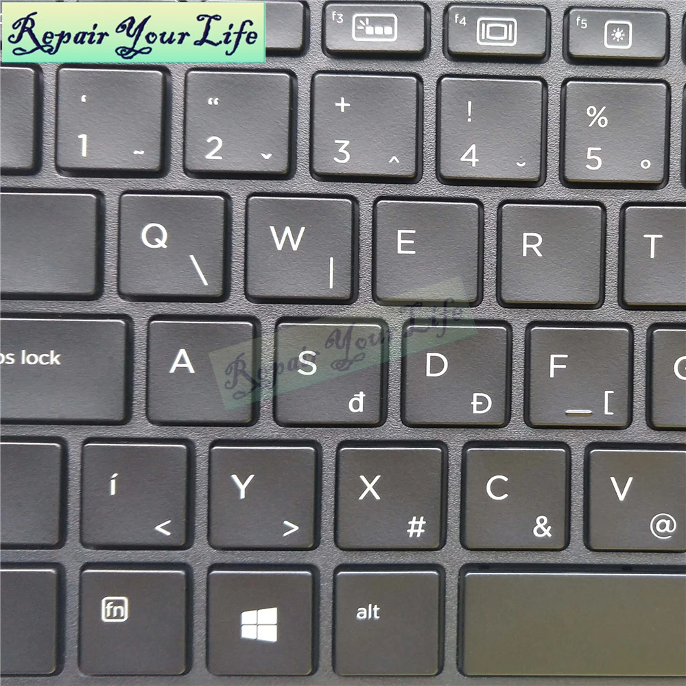 Болгарская Клавиатура для ноутбука HP Probook 450 G3 G4 455 470 BU BG серая с подсветкой рамы