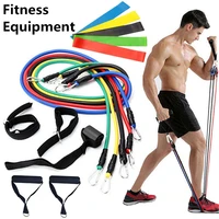 1set fitness exercises resistance bands rubber expander elastic band with gloves crossfit training exercise yoga tubes pull rope