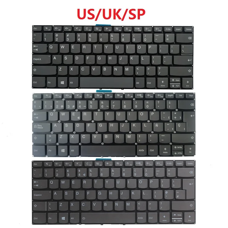 

US/UK/Spanish SP laptop keyboard for Lenovo ideapad 330S-14 330S-14IKB 330S-14AST S340-14 S340-14iwl S340-14api S340-14IIL