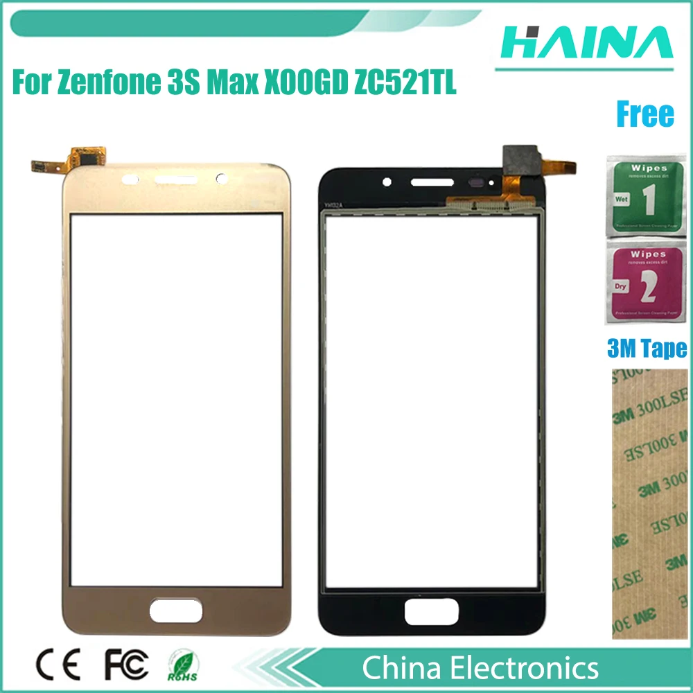 Наклейка 3M сенсорный экран с дигитайзером для Asus Zenfone 3S Max X00GD ZC521 сенсорная панель