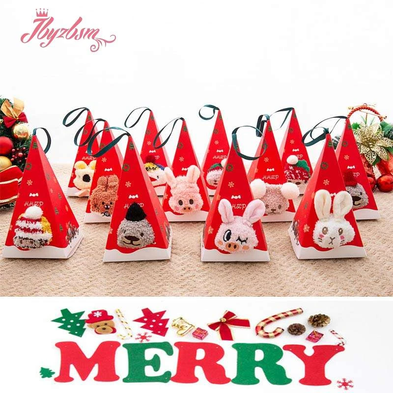 Высокое качество Мягкие тапочки с вышитым узором в виде оленей носки Подарочный