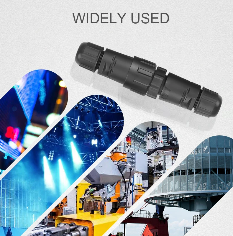 Kebidu новый промышленный M14-8P 5A 400V светодиодный 8 Pin Водонепроницаемый IP68