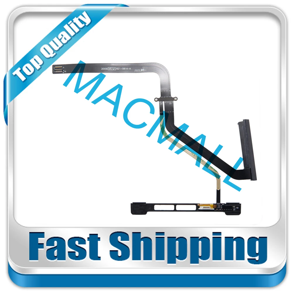 

New 821-0814-A For Macbook Pro 13.3" A1278 MB990 MB991 MC374 Mid 2009 2010 Year HDD Hard Drive Flex Cable with Bracket