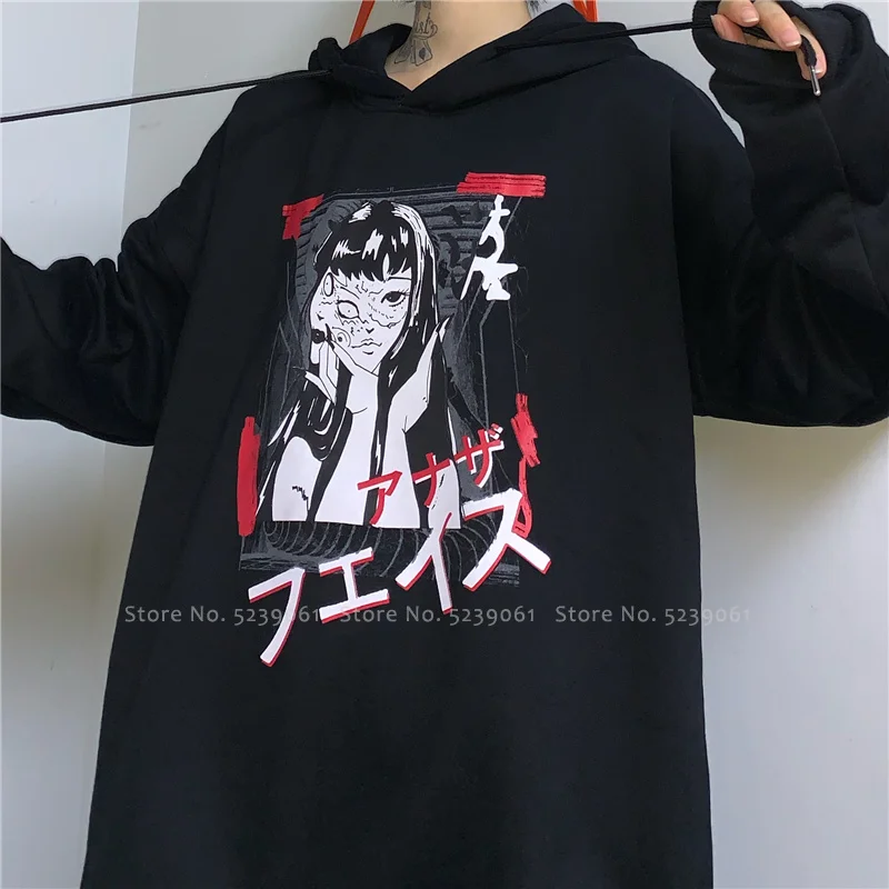Женский и мужской свитер в стиле Харадзюку японский аниме толстовки уличная
