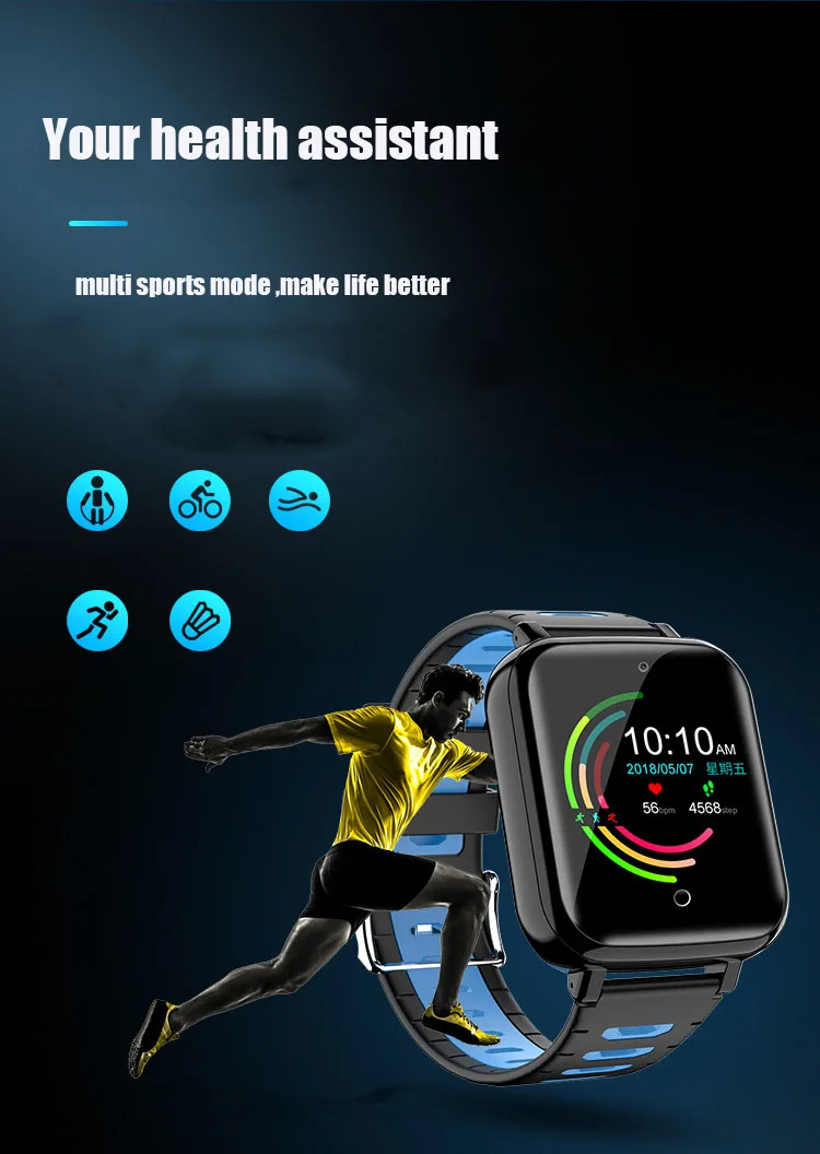 4G Смарт часы камера gps Wi-Fi ребенок студент Whatsapp Google Play Smartwatch видео вызов монитор трекер местоположение телефон часы