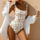 Купальник женский, с принтом фруктов, 2021