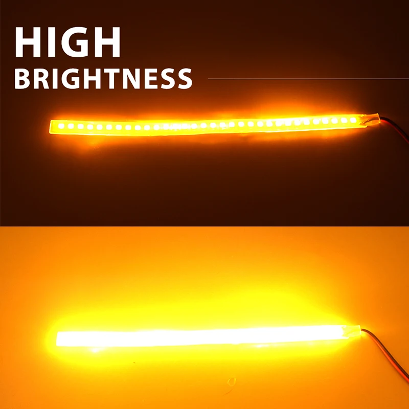 Задние Зеркала гибкий плавный стоп сигнал поворота светильник вид динамическая