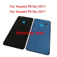 for huawei p8 lite 2017 battery back cover door replacement for huawei p9 lite 2017 housing case rear glass parts back cover