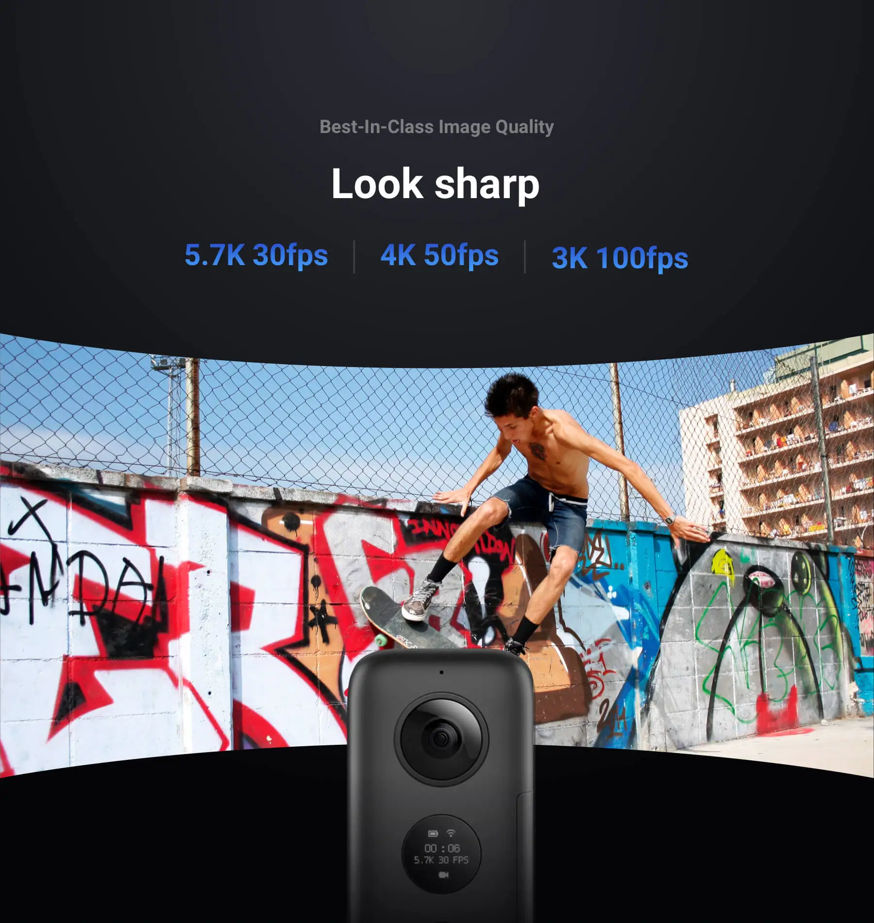 Insta360 one x 5,7 K 18MP Спортивная Экшн-камера для iPhone Android Insta 360 ONE X зарядное устройство время пули