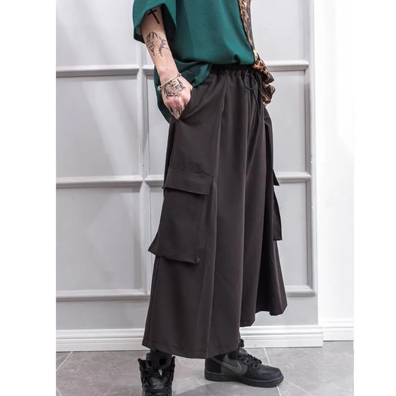 Новинка весна-лето темный парикмахерский комбинезон с большими карманами