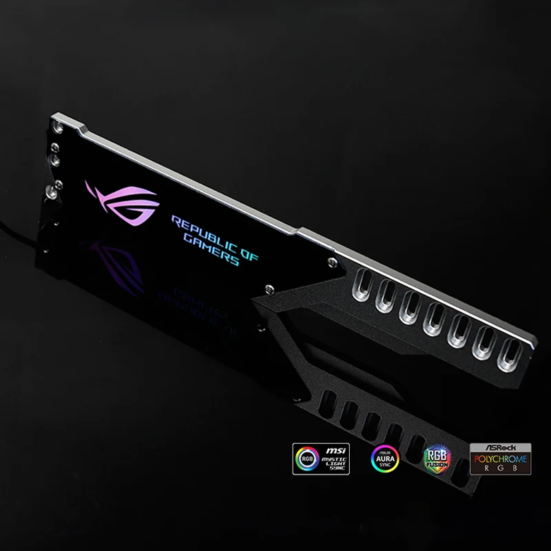 Видеокарта стенд Jack для мобильных телефонов с секцией Алюминий 5V 3PIN заголовок A RGB