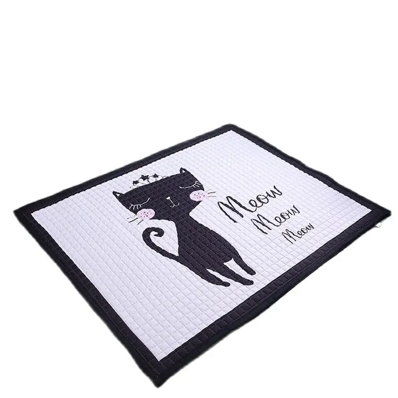 Мультяшный игровой коврик 150*200 см большой нескользящий для детской комнаты