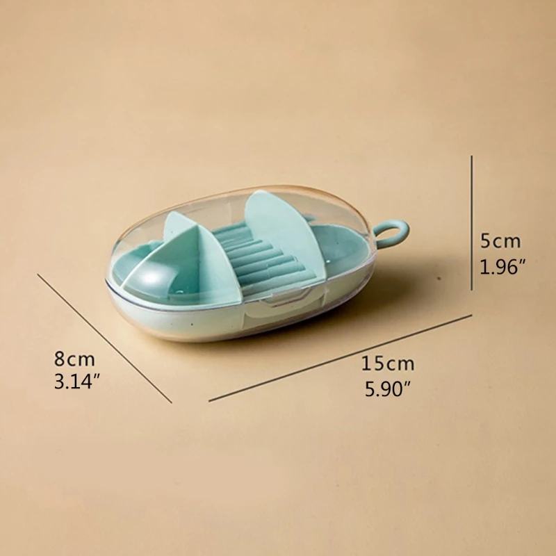 

Mini Travel Home Jewelry Case Earrings Rings Necklace Small Storage Box Portable Detachable Jewellery Organizer Container X7XB