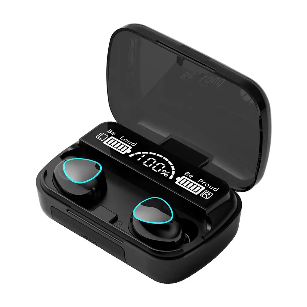 TWS 2 Pair Bluetooth 5.1 Earphones Charging Box Wireless Headphone With Micr 9D Stereo Sports IPX7 Waterproof Earbuds Headsets images - 6