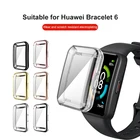 Защитный чехол для браслета Huawei Glory 6, полноразмерный чехол для часов, защитный чехол для HONOR Band 6, мягкий чехол из ТПУ
