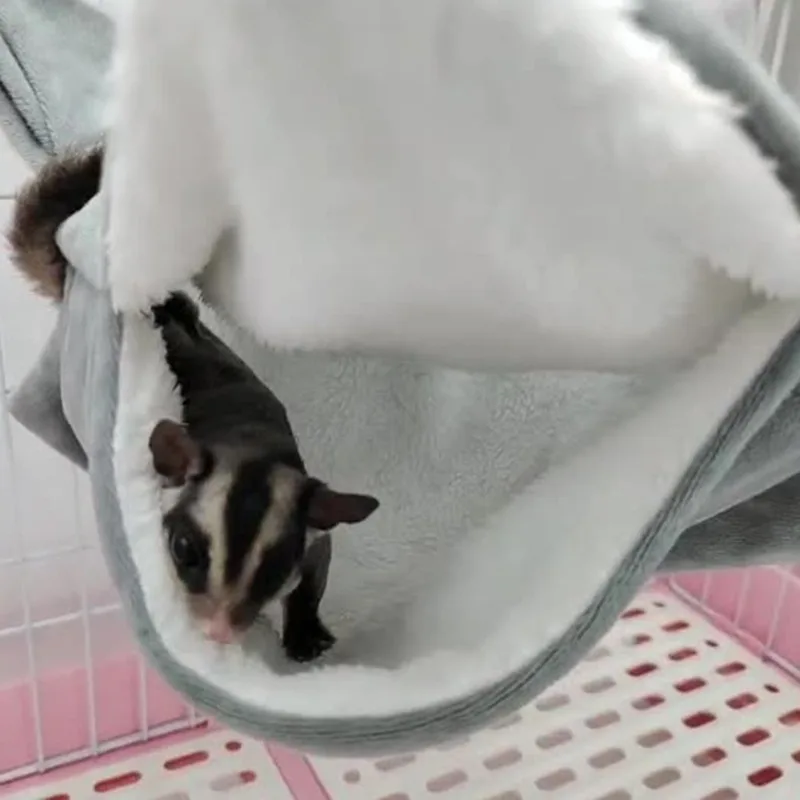 Теплый Гамак для хомяка крыса искусственный дом белка морская свинка