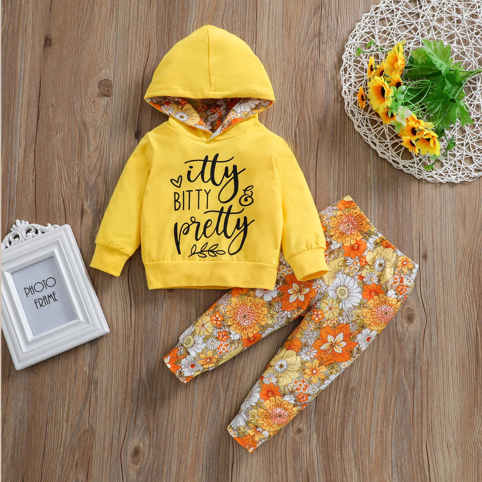 

2 шт., детский пуловер с капюшоном и длинным рукавом, на возраст 6-3 года