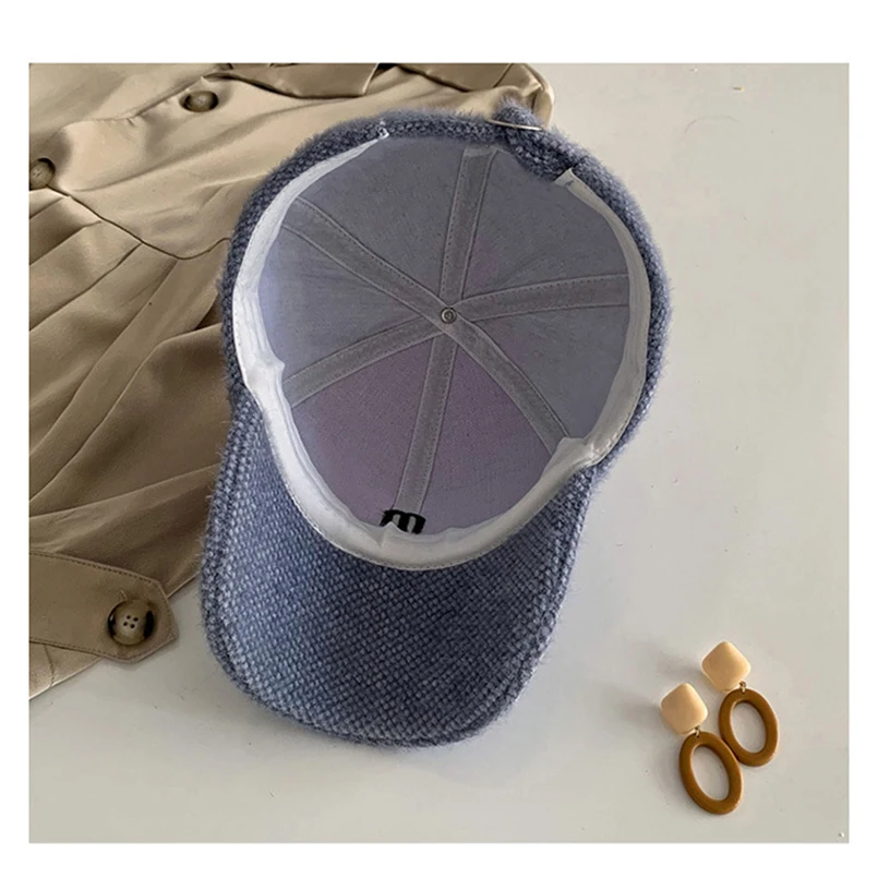 Новинка Женская Бейсболка с надписью M зимняя роскошная женская шапка-Снэпбэк