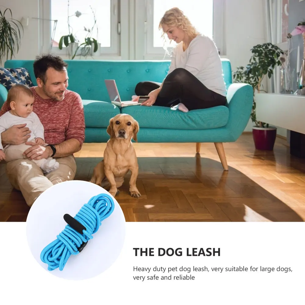 

5 Meters Training Rope Leash with Comfortable Handle Dogs Walking Running Leash