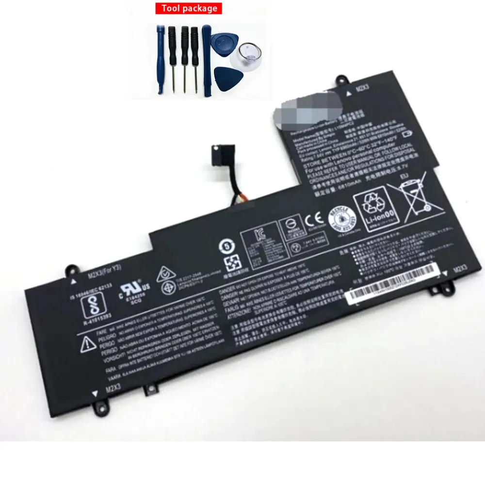 

Аккумулятор для ноутбука Lenovo YOGA 710-14IKB 14ISK L15M4PC2 L15L4PC2, 6960 мАч