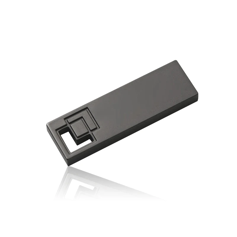 Модный USB флеш-накопитель, 4 ГБ, 8 ГБ, 16 ГБ, флеш-накопитель, 16 ГБ, 32 ГБ, 64 ГБ, флеш-накопитель, металлическая карта памяти, портативный u-диск, подарок с кольцом для ключей