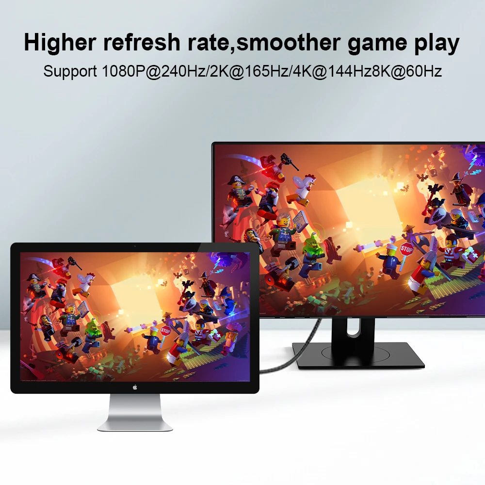 Кабель USB C к DisplayPort 8K DP Type 3 1 для порта дисплея 4 кабель Thunderbolt от до Для MacBook Pro Samsung S21