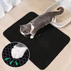 ЕВА Водонепроницаемый коврик для кошачьих туалетов Цветной Чистый Большой Коврик для кормления домашних Аксессуары Ловушка