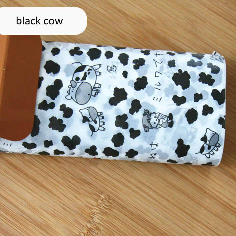 black cow 50 шт./компл. упаковочная Бумага хлеб сэндвич Гамбургер картофель фри посылка воск Бумага выпечки для Еда инструменты Кухня гаджеты упаковочных материалов, Класс - Цвет: black cow