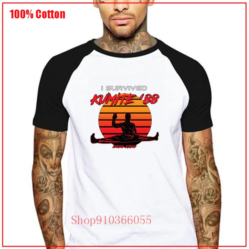 Kumite ➈ боевые искусства я пережил белый напечатанный 2020 Новый Забавный