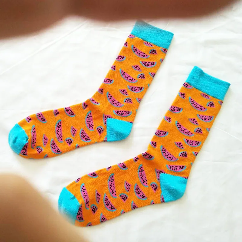 Носки для скейтборда Chaussette Homme 12 пар мужские носки с фруктами ананас черешня