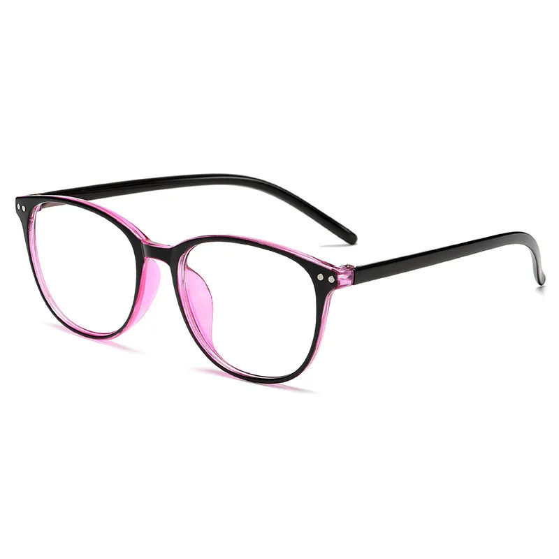 

2021 Female Male Classic Vintage Anti-blue Light Myopia Glasses -0.5 -1.0 -1.5 -2.0-2.5 -6.0 Frame Unisex Reading Glasses