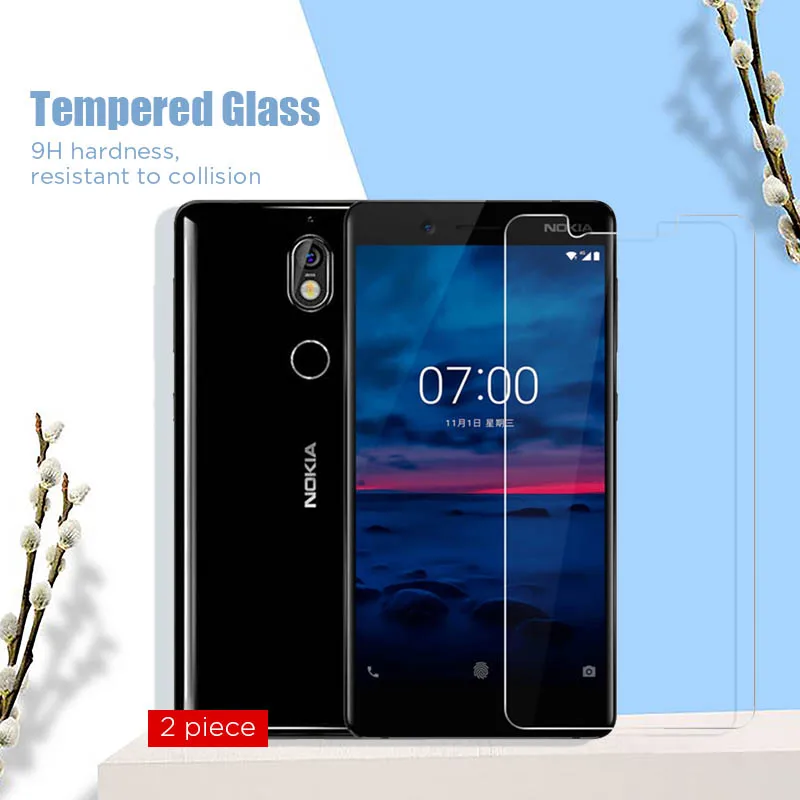 1 шт./2 шт. Защита экрана для Nokia 4 2 5 HD закаленное стекло 3 Plus A C переднее