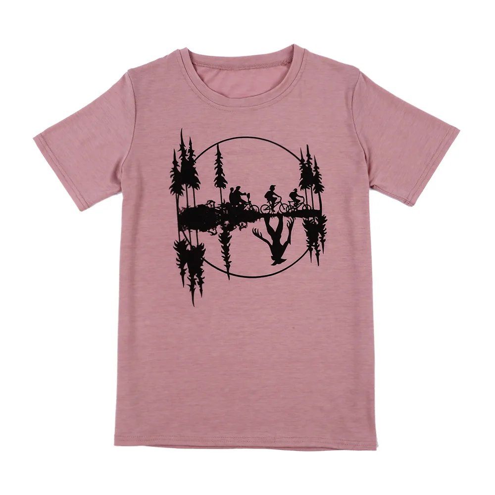 

T Shirt Women T-Shirt Top Tees Fit Short Sleeve Harajuku Tshirt Letter Printing Casual Fashion